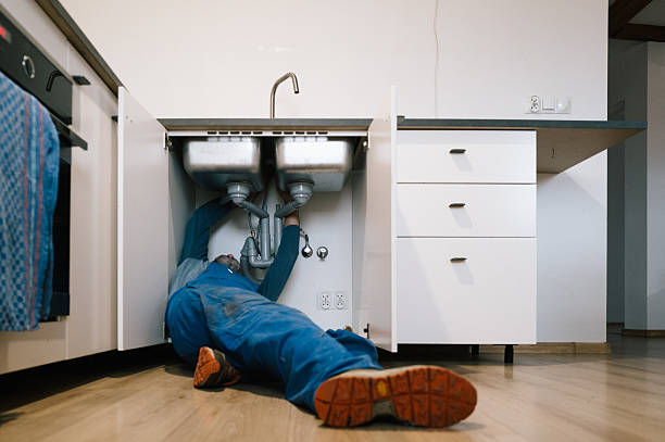 Professional Plumbing technician working in West Islip, NY